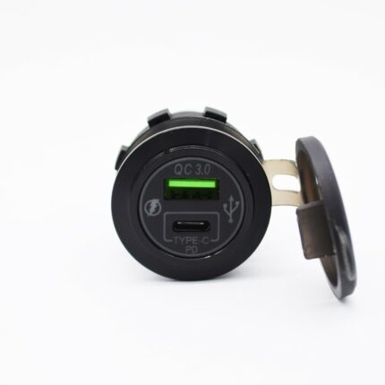 QC3 With C Type Charger (NO VOLT METER)