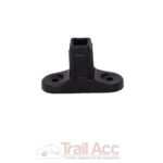 19mm Square Brace Black