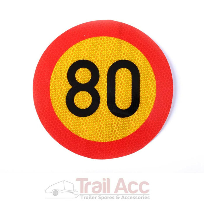 80 Km Sticker - Image 1