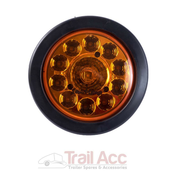 Round LED Amber - Image 1
