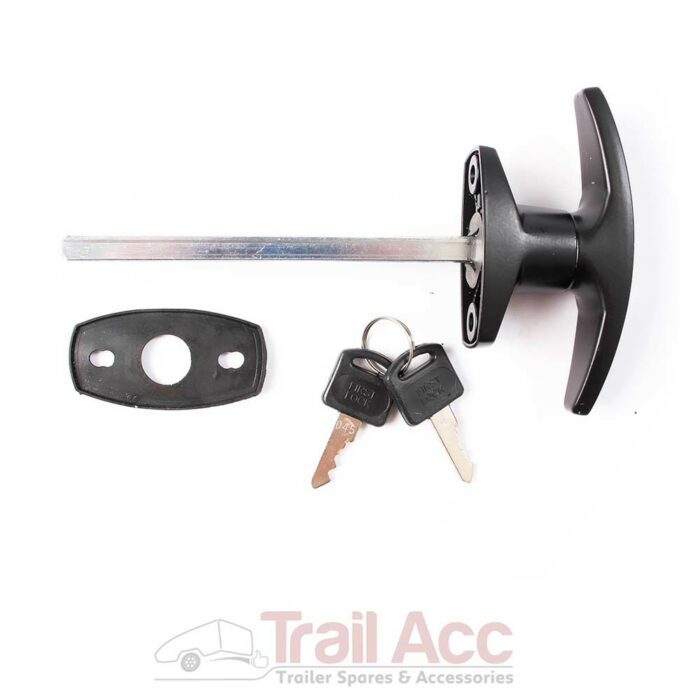 Black Locking T Handle 360 - Image 1
