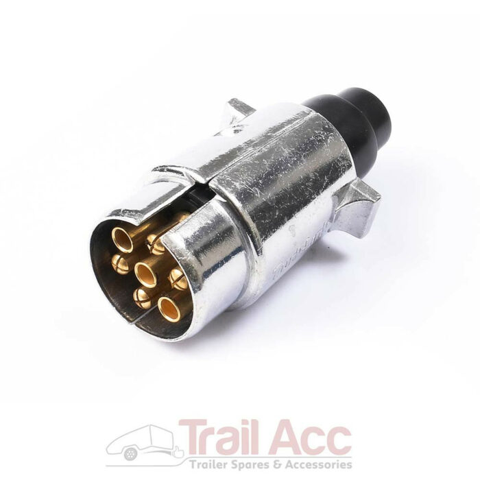 7 Pin Male Plug Metal - Image 1