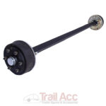 Axle 1600kg Braked 45x1550 6.139 B