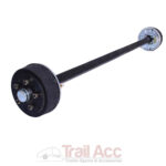 Axle 1600kg Braked 45x1700 5.114B