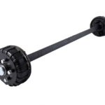 Axle 1600kg Braked 45x1600 Burquip 5.114B