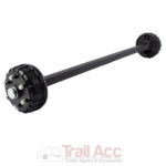 Axle 1600kg Braked 45x1805 Burquip 6.139 B