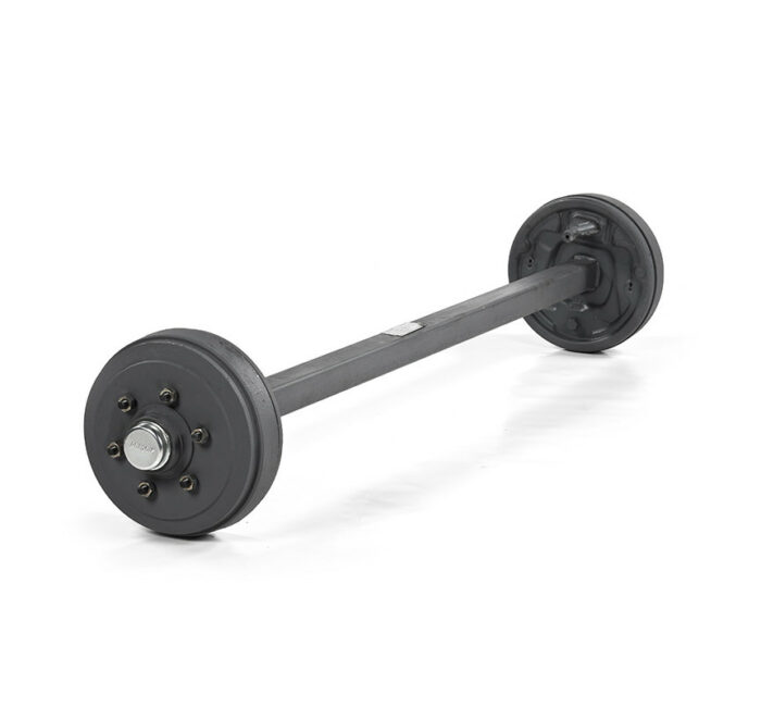 Axle 2500kg Braked 50x1420 Burquip 6.139 - Image 1