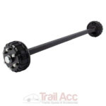 Axle 1600kg Braked 45x1380 6.139 B
