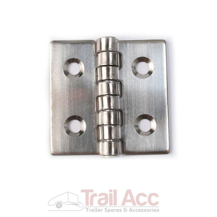 S.Steel Butt Hinge 40 x 40mm - Image 1