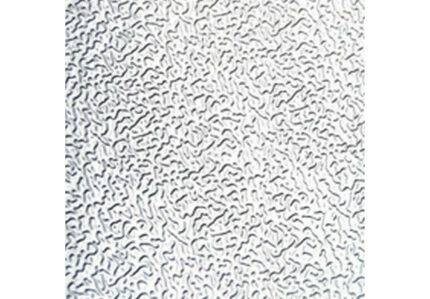 Egret White Embossed Allumin 1.220m Wid
