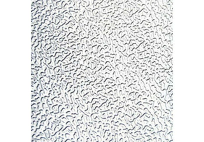 Egret White Embossed Allumin 1.220m Wid - Image 1