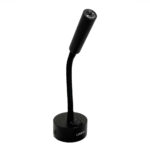 Lumeno Reading Light 15cm Goose Neck Black