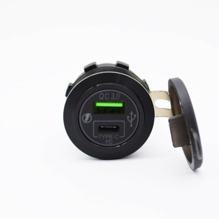 QC3 With C Type Charger (NO VOLT METER) - Image 1