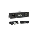 SQ Conn Panel w 12v Socket & Dual USB