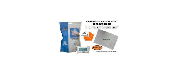 Disposable Compressed Hand Towel - Image 1