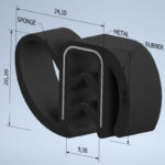 Universal Door Seal Large with Lip PR600