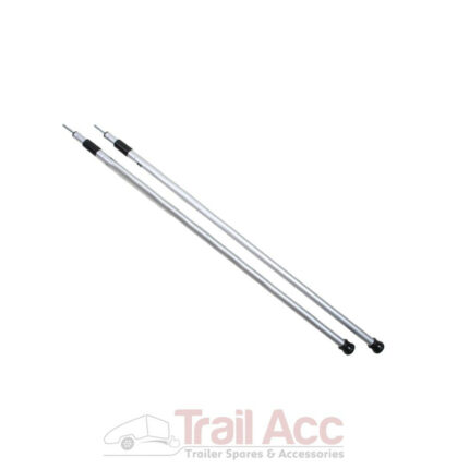 Pole Telescopic Alluminium 1.95m (Set of Two per pack)