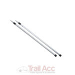 Pole Telescopic Alluminium 2.4m EACH