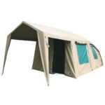 Tent Campmor Premium Range Safari Bella Vista Extension (3.3M X 2.8M +1.8M Veranda, 3 Windows - 4 Leg Frame)