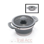 Collapsible Saucepan 1l-Grey