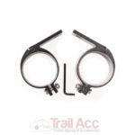 Spot Light Bracket - Black 76mm