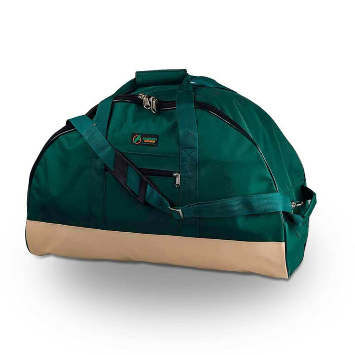 Travel Bag Campmor Half Moon Green (Silver Fittings) - Image 1