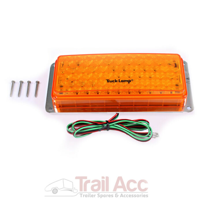 54 Sq LED Amber 12V - Image 1