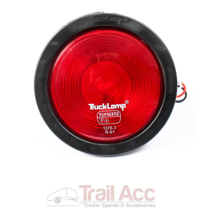 Sealed Red Stop & Tail Lamp 12V - Image 1