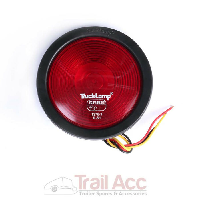Round Truck Light Red - Image 1