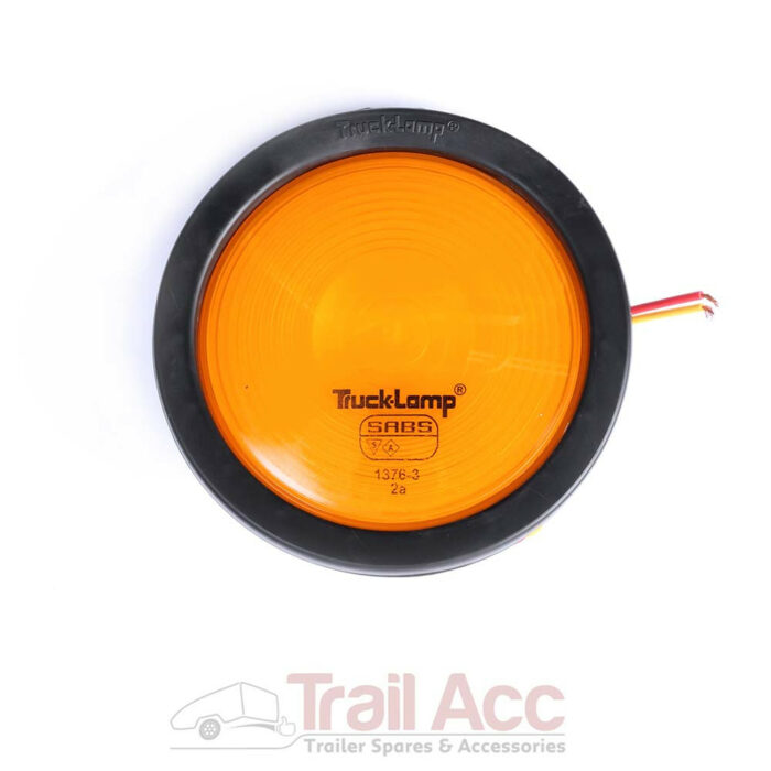 Round Truck Light Amber - Image 1