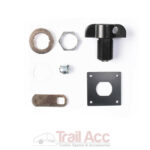 Padlockable Camlock Black