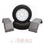 Rim, Tyre & Mudgard Combo