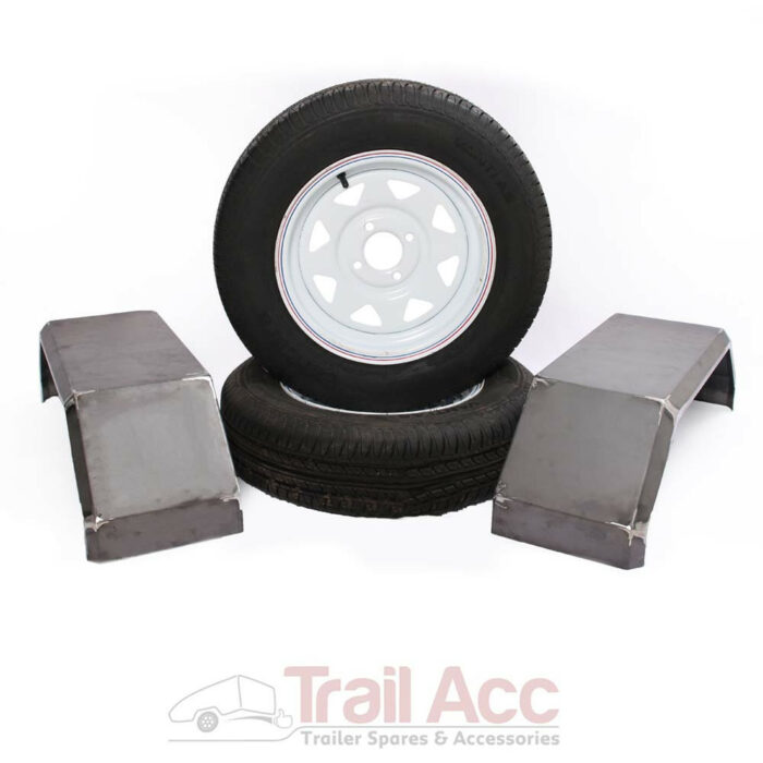 Rim, Tyre & Mudgard Combo - Image 1