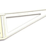 AWNING SUPPORT BRACKET WHITE
