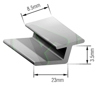 Grey Wheel Arch Trim- PVC