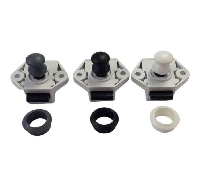 Push Button Door&Plastic Knob & G/B - Image 1