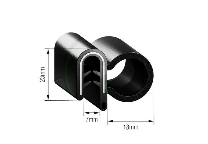 Universal Door Seal Large RS3333 - Image 1