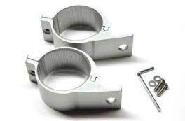 Spot Light Bracket - Chrome 76mm
