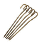 Tent Peg Straight 300x5mm  Spring Steel (5-Pack)